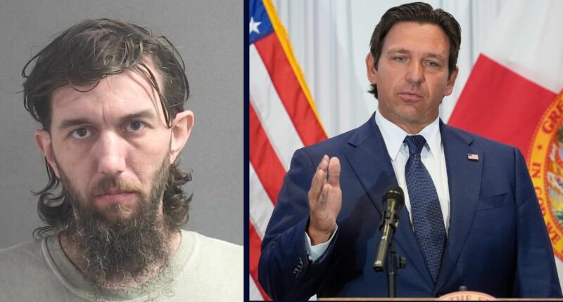 'Don't worry, you will die, pig': Man who vowed to kill Florida Gov. Ron DeSantis made himself very easy to find, cops say