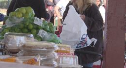 Dozens of Westside families receive free groceries amid rising food costs