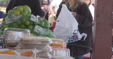 Dozens of Westside families receive free groceries amid rising food costs