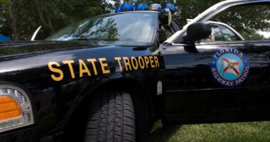 Drunk Cybertruck driver hits traffic signal, assaults wife with kids in car: FHP