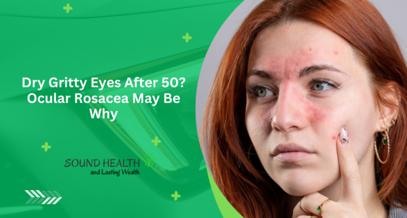 Dry Gritty Eyes After 50? Ocular Rosacea May Be Why