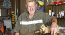 WA Police have released eerie images of graffiti believed to be linked to the 14-year-old disappearance and suspected murder of 66-year-old Charlie Park. ﻿