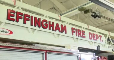 Effingham Fire responds to contractor having medical emergency on roof