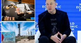 Elon Musk's Greenland jokes fall flat at Davos, unveils plan to sell robots