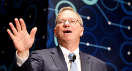 Title: Philanthropy Science Grants Image ID: 23199460567278 Article: FILE - Eric Schmidt, executive chairman of Alphabet speaks during a press conference ahead of the Google DeepMind Challenge Match in Seoul, South Korea, Tuesday, March 8, 2016. Patrick Collison, the now 34-year-old billionaire CEO of online payment company Stripe, and his brother, John — a Stripe co-founder — and economist Tyler Cowen raised more than $50 million from some of the biggest names in tech: Jack Dorsey, Elon Musk, and Peter Thiel. Mark Zuckerberg and Priscilla Chan and former Google CEO Eric Schmidt and his wife, Wendy, also gave through their philanthropies. (AP Photo/Lee Jin-man, File)