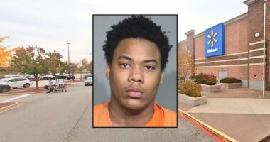 'Ever seen a baby die?': Teen threatens to kill infant and tells dad 'imagine your son leaking from his forehead' while on pretrial release for Walmart shopper attack, cops say