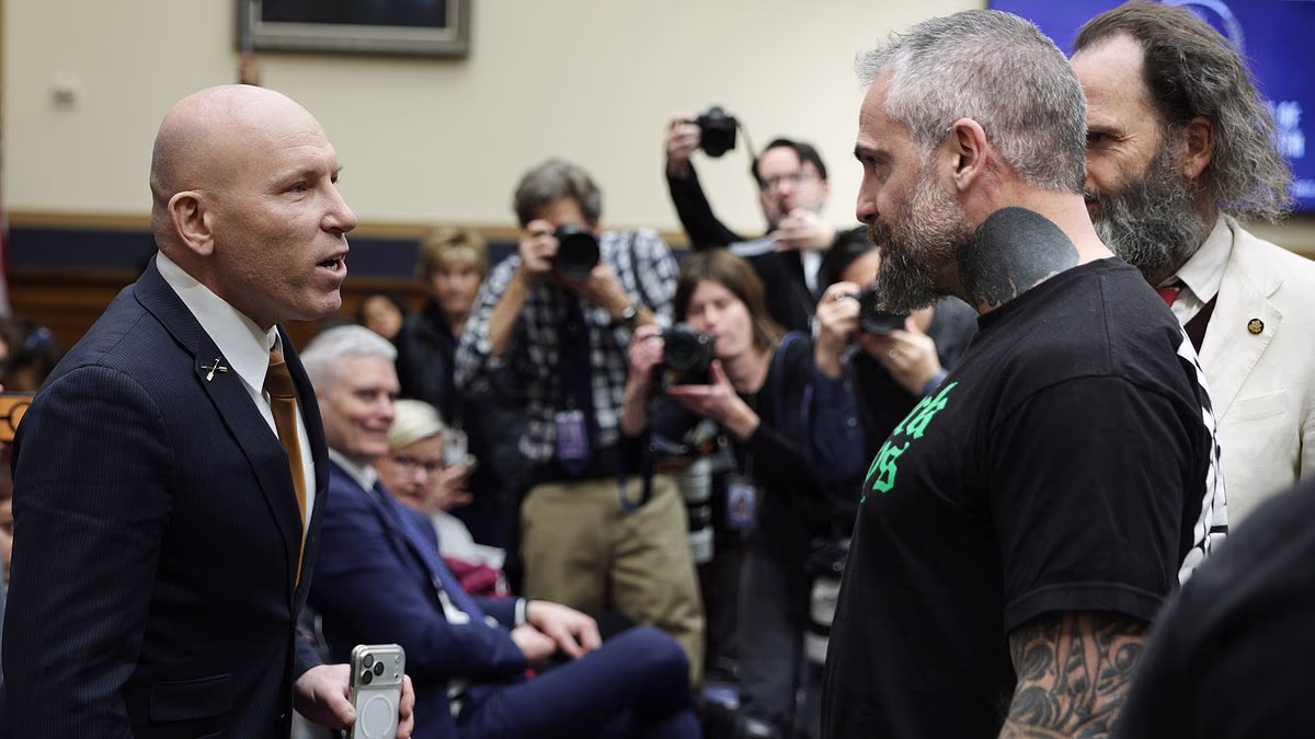 Ex-cop who was beaten on Jan. 6 erupts at election skeptic at hearing
