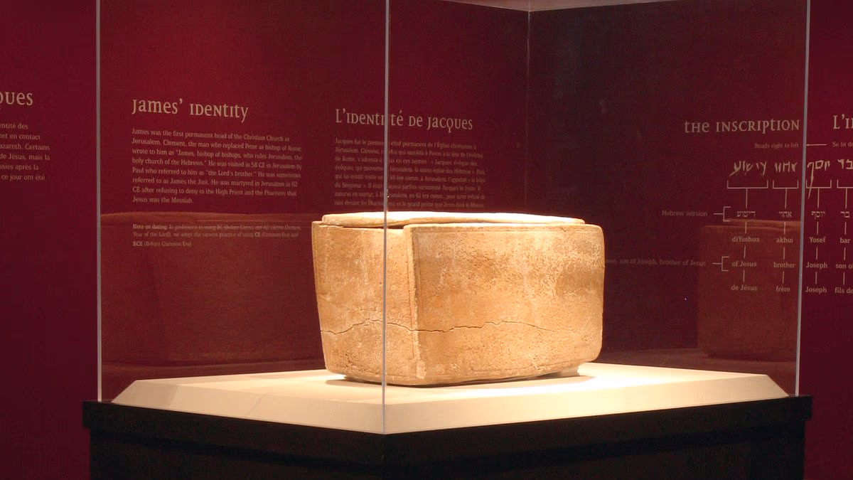 Expert weighs in on bone box of Jesus' brother discovered in Israel
