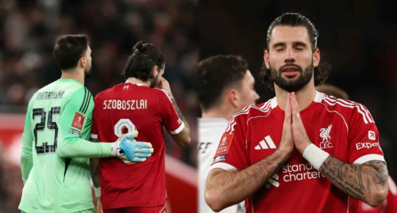 FA Cup: Liverpool beat Barnsley as Szoboszlai redeems error