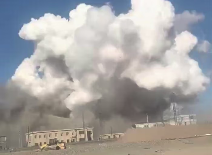Factory explosion in China's Inner Mongolia region kills 2 and hospitalizes 84