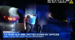 Family files lawsuit after 12-year-old girl patted down by Joliet Police Department officer during traffic stop | Video
