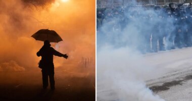 Feds in Minneapolis immigration operation can’t detain or tear gas peaceful protesters, judge rules