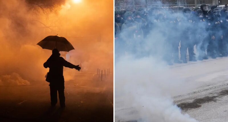 Feds in Minneapolis immigration operation can’t detain or tear gas peaceful protesters, judge rules