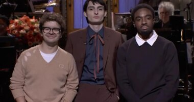 Finn Wolfhard’s 'SNL' monologue sparks surprise 'Stranger Things' reunion with Caleb McLaughlin and Gaten Matarazzo
