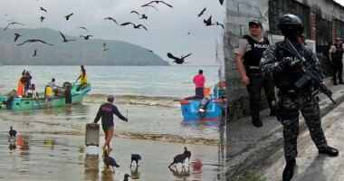 Five severed heads found hanging on Ecuador beach amid escalating gang clashes