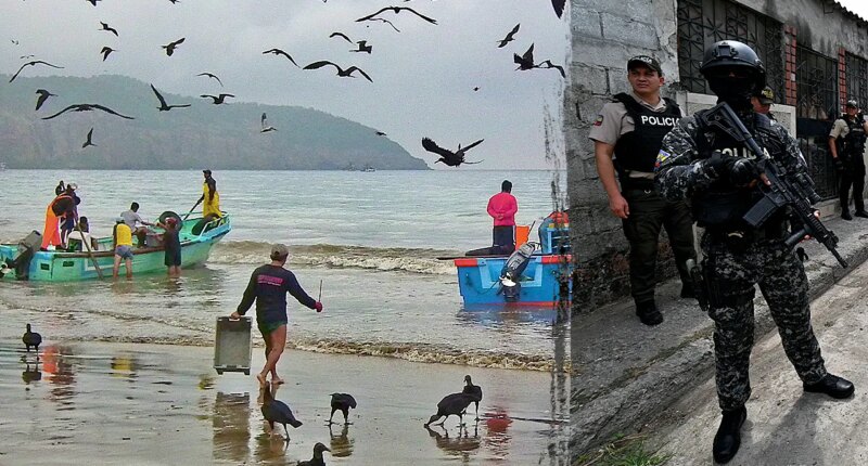 Five severed heads found hanging on Ecuador beach amid escalating gang clashes