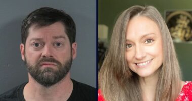 'Formulated a plan to kill': Husband waits for scientist wife to come into another room where he repeatedly stabs her with kitchen knife, cops say