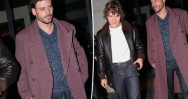 Francois Arnaud hangs with ‘Heated Rivalry’ co-star Connor Storrie after harshly dismissing love life question
