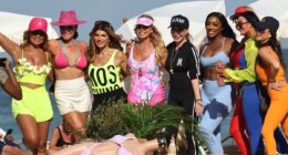 Gaggle of ‘Housewives’ go full ‘80s during Miami beach day for ‘Ultimate Road Trip’