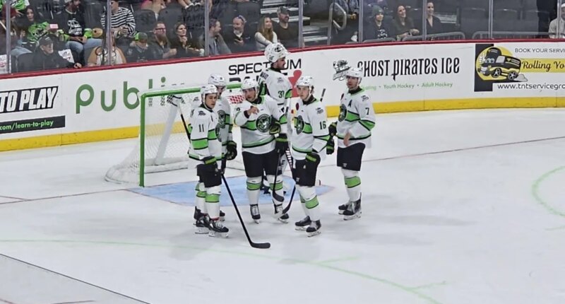 Ghost Pirates vault into fourth place after hot streak