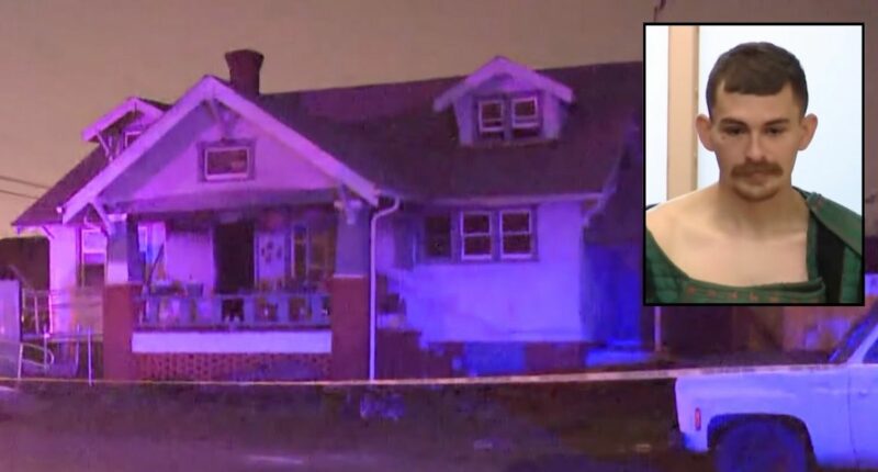 'Going to kill some people': Man texted dad about plans to stab and trap roommates upstairs before setting house on fire, police say