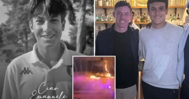 Golfer Emanuele Galeppini named as first victim of Swiss bar blaze that killed at least 40