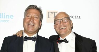 Gregg Wallace still has framed photos of John Torode on his wall despite fallout
