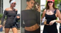 Hailey Bieber keeps wearing this chic activewear brand founded by influencers
