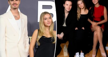 Harper Beckham returns to Instagram after Brooklyn’s bombshell statement with a tribute to brother Romeo