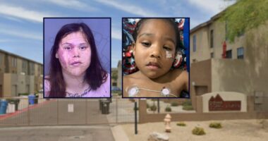 'He was bleeding so much': Woman shot 4-year-old in the face after threatening to 'shoot up the house' over breakup, police say