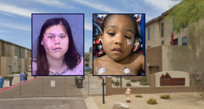 'He was bleeding so much': Woman shot 4-year-old in the face after threatening to 'shoot up the house' over breakup, police say