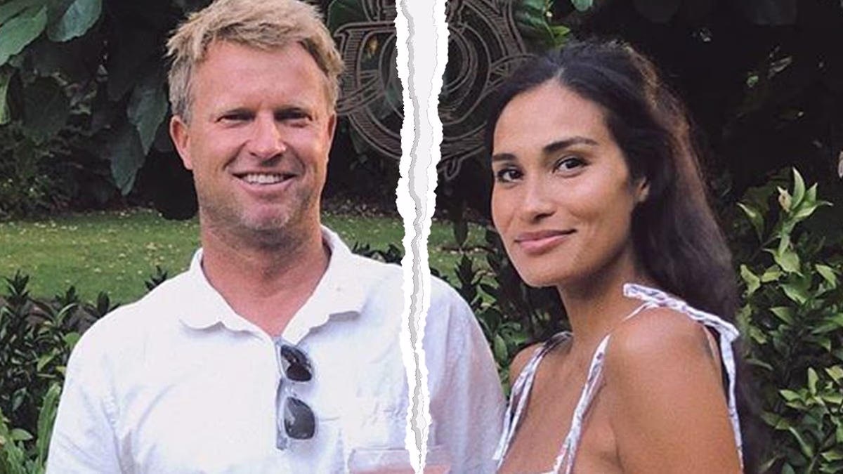 Heartbreak for Aussie surf king Taj Burrow as he SPLITS from model wife Rebecca. Months ago, they were loved-up in the Maldives - now I hear worrying whispers: LUCY MANLY