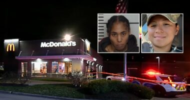'Her final act of courage': Navy vet killed in McDonald's parking lot while 'protecting' mom and child from gun-toting woman fuming over car door hitting her vehicle, cops say
