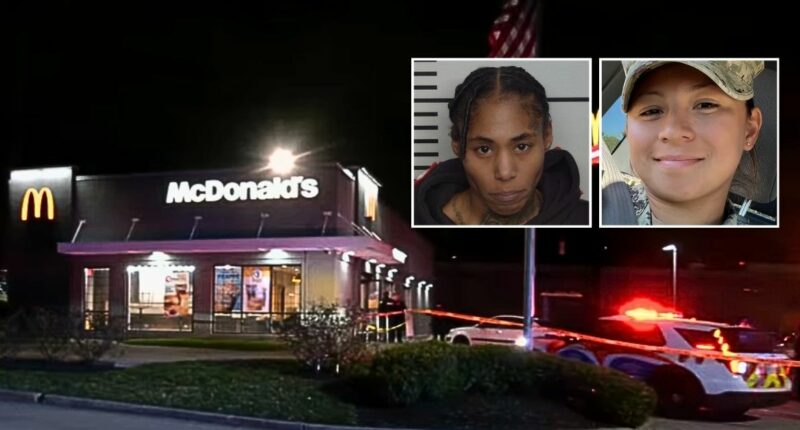 'Her final act of courage': Navy vet killed in McDonald's parking lot while 'protecting' mom and child from gun-toting woman fuming over car door hitting her vehicle, cops say