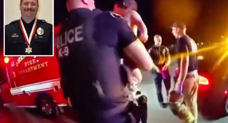 Heroic cop races to save choking baby in dramatic body cam video