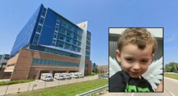 'He's looking really pale': 4-year-old foster child's deadly bowel blockage brushed off by caseworkers as the flu, mom told she'd lose 'parental rights' if they went to ER, suit says