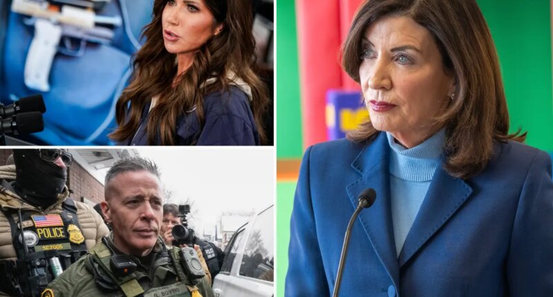 Hochul demands removal of Noem, Border Patrol's Bovino