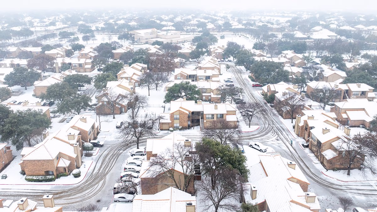 Houston warned temperatures will plunge below freezing for 40 HOURS
