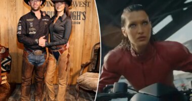 How a hunky cowboy and a new Hollywood career have helped Bella Hadid cope with extreme health battle