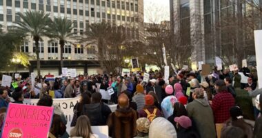 Hundreds in Jacksonville demand justice for Alex Pretti, protest federal agents' actions