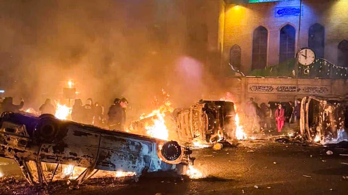 Hundreds killed in Iran as hardline regime fights for survival