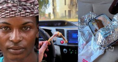 “I couldn’t wait “- Muslim man shares what he did to Christmas rice and  chicken stranger offered him