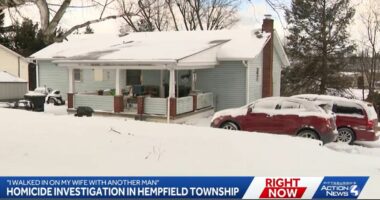 'I walked in on my wife with another man': Humiliated husband shot estranged wife's new boyfriend 10 times after she canceled plans with him, police say