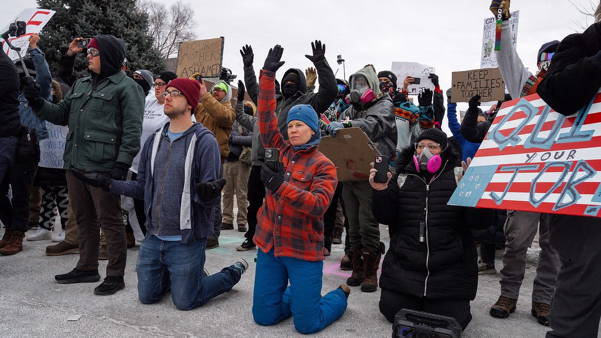 ICE agents are ordered NOT to retaliate against protesters