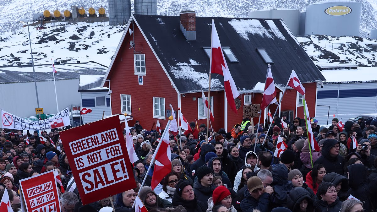 IMF sounds alarm over tariffs as Trump targets Greenland