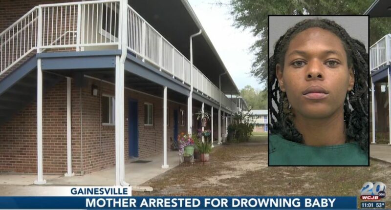 'If I can't have my baby, no one can': Mom left 7-month-old in a tub of water, closed the door, and walked out of the room, police say