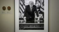 Impeachments info removed from Smithsonian's Trump portrait