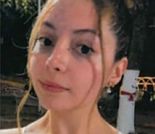 Nicole "La Nicholette" Pardo is seen in an image released by the Sinaloa Attorney General's Office after a viral video appears to show her being abudcted at gunpoint.