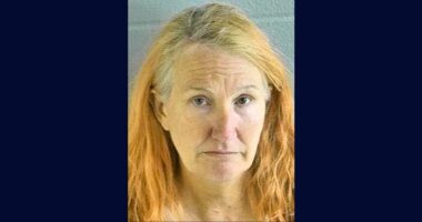 'It was me or him': Wife blasted ex-husband with his own revolver to 'put him out of his misery,' then sat next to him and watched him bleed out for hours, cops say