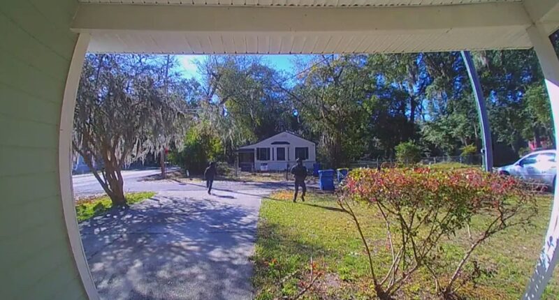 'It was scary': Neighbor’s doorbell camera captures gunfire in Northside attempted home invasion